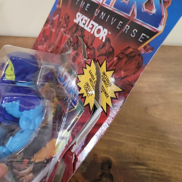 Masters Of The Universe Origins Skeletor Retro Vintage Head Figure Mattel Motu - Picture 2 of 6